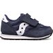 Kids' Saucony Baby Jazz Hook & Loop Sneakers Navy / White | Singapore 705EBCX